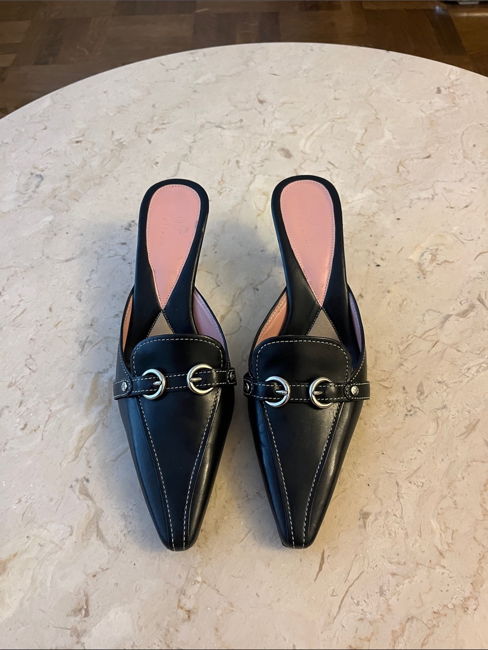 Black kitten heel Cole Haan